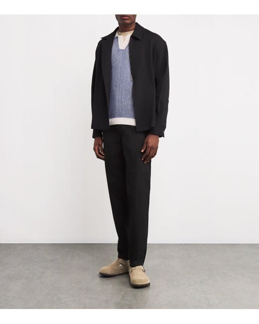 Rag & Bone Black Stretch-Cotton Chinos for men