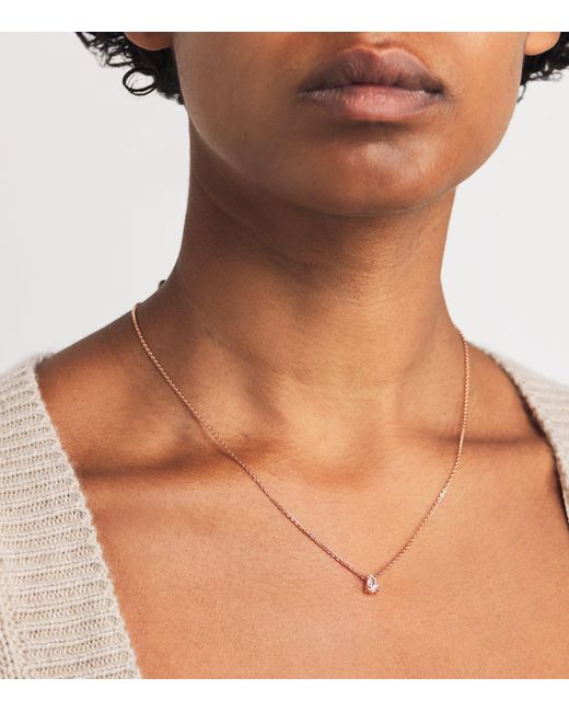 Harrods Metallic And Diamond Necklace