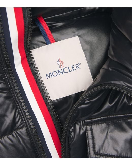 Moncler Black Down Montbeliard Puffer Jacket for men