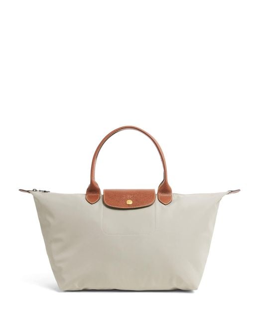 Longchamp Natural Medium Le Pliage Original Handbag