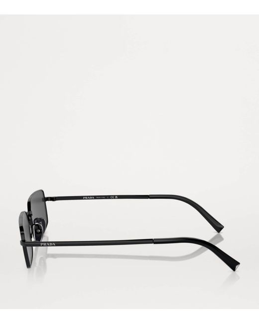 Prada Black Metal Pr A60S Sunglasses