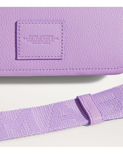 Marc Jacobs Purple The Leather The Mini Bag