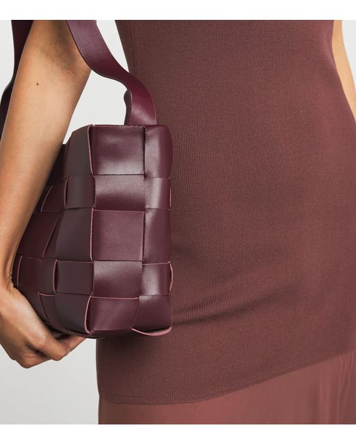 St. Agni Purple Sheer-Hem Maxi Dress