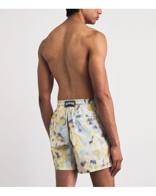 Vilebrequin Green X Maison Bucol Moopea Swim Shorts for men