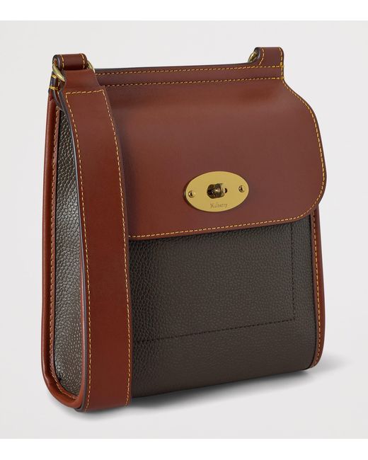 Mulberry Brown Small Antony Cross-Body Bag for men