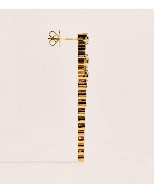 Sophie Bille Brahe Natural And Diamond Escargot De Rêve Earrings