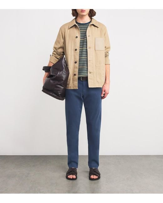 Citizens of Humanity Blue London Tapered Slim Trousers for men
