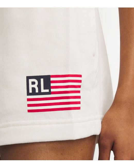Polo Ralph Lauren Blue Logo Flag Shorts