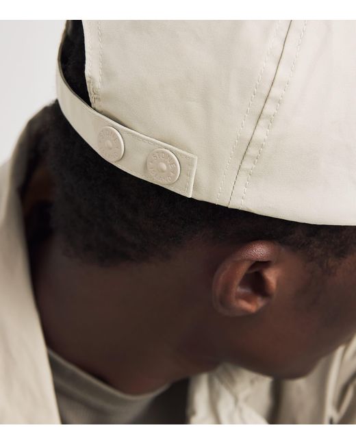 Stone Island Natural Cotton Ghost Baseball Cap for men