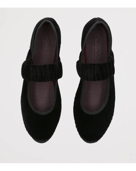 Flabelus Black Velvet Mafalda Espadrilles