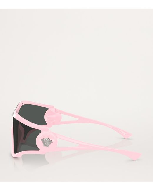 Versace Gray Injected Ve4475 Sunglasses