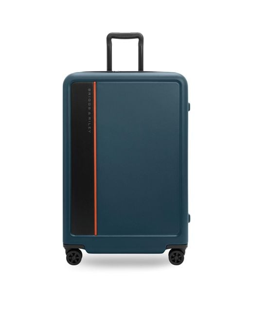 Briggs & Riley Blue Zdx Hard Expandable Spinner Suitcase