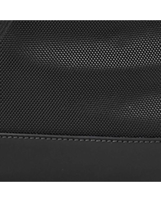 Aspinal Black Nylon Holdall for men