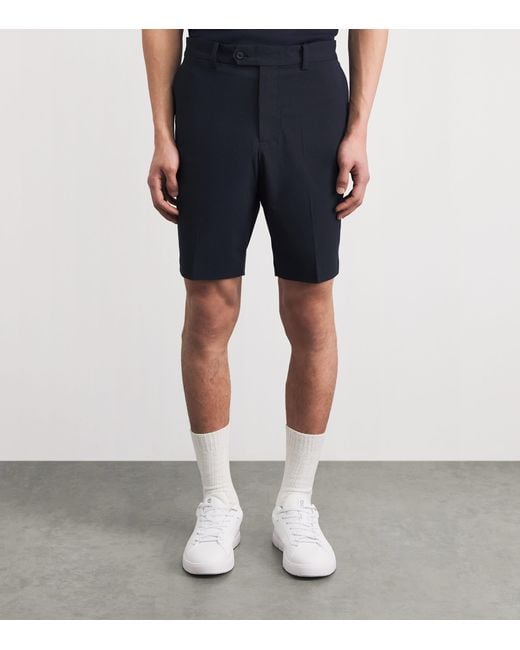 J.Lindeberg Blue Vent Shorts for men