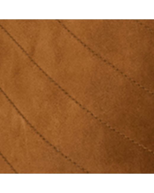 Saint Laurent Brown Suede Niki Bucket Bag