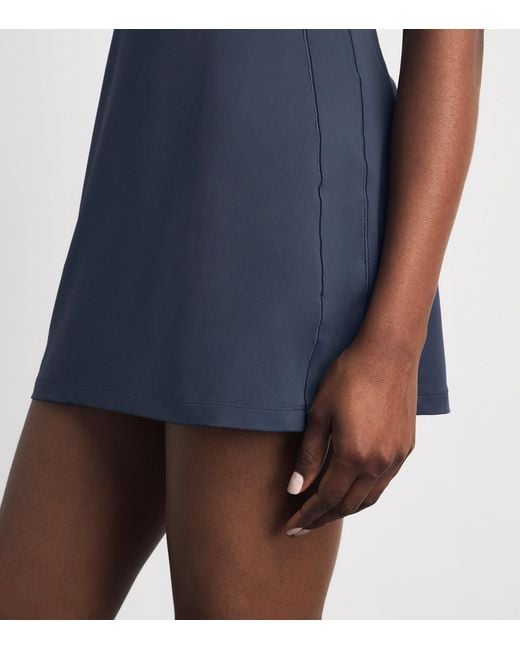 Varley Blue Ruan Court Mini Dress