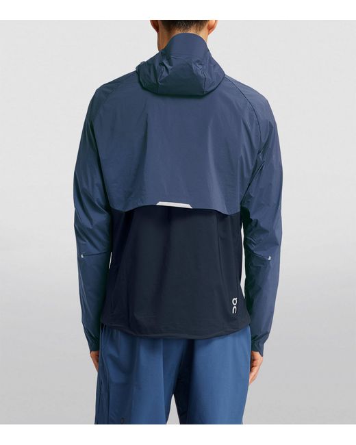 On Shoes Blue Core Running Jacket for men