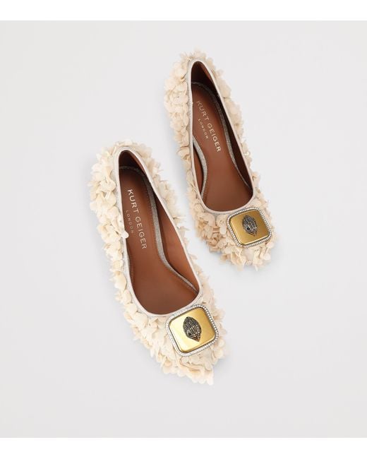 Kurt Geiger Metallic Embellished Pimlico Pumps