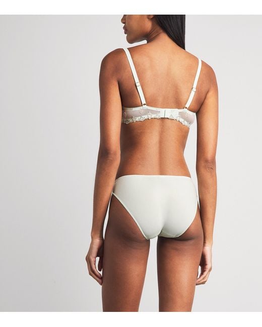 Chantelle White Champs Elysées Brazilian Briefs