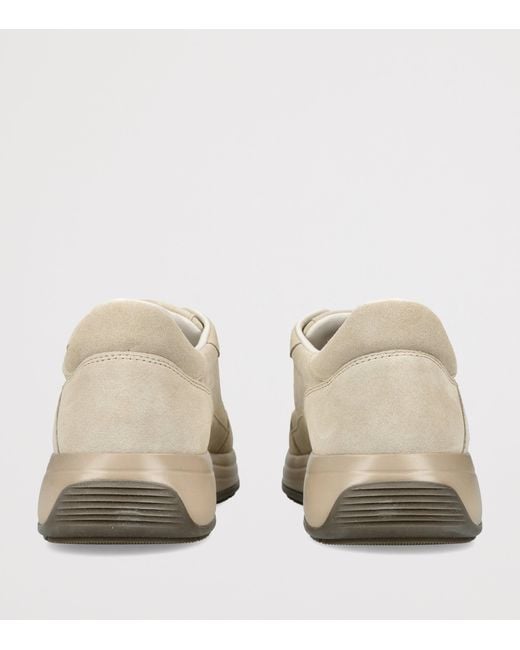 Hogan Natural Suede H719 Allacciato Sneakers for men