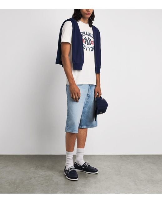 Polo Ralph Lauren White X Yankees Cotton T-Shirt for men