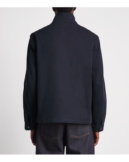 Barbour Blue Cotton Cordford Casual Jacket for men