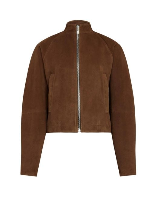 Alaïa Brown Suede Jacket