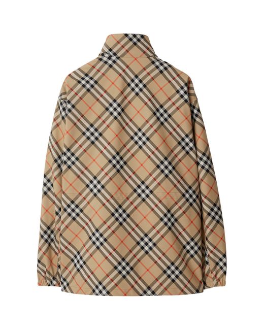 Burberry Brown Check Jacket for men