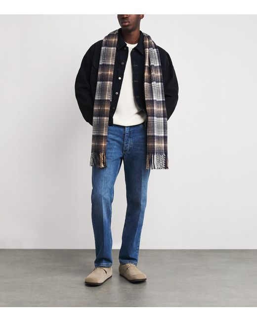 Studio Nicholson White X Aaron Levine Merino-Cashmere Portland Sweater for men