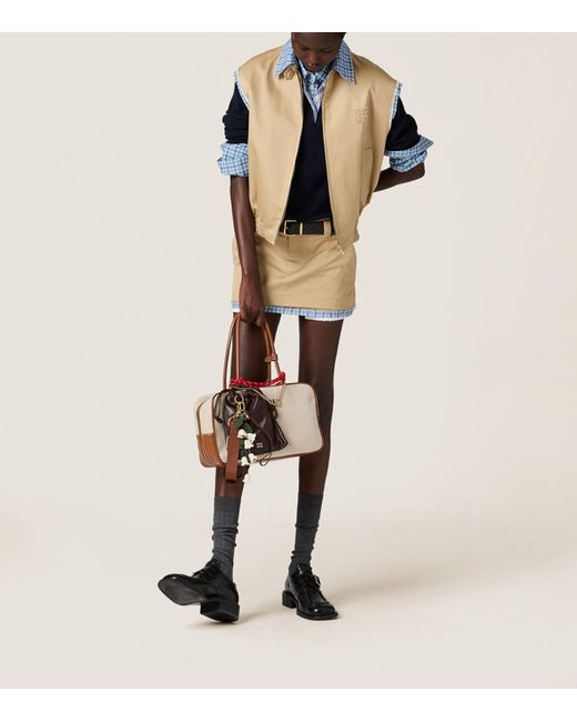 Miu Miu Natural Layered Vest