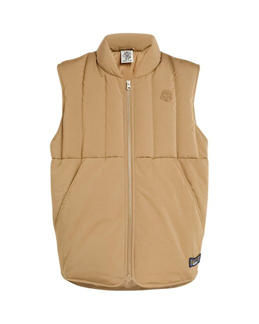 BBCICECREAM Natural Astro-embroidered Gilet for men