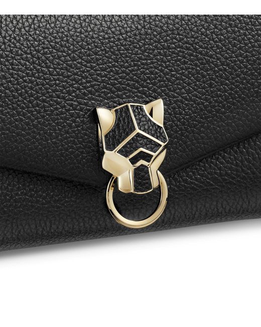 Cartier Black Panthère Micro-chain Shoulder Bag