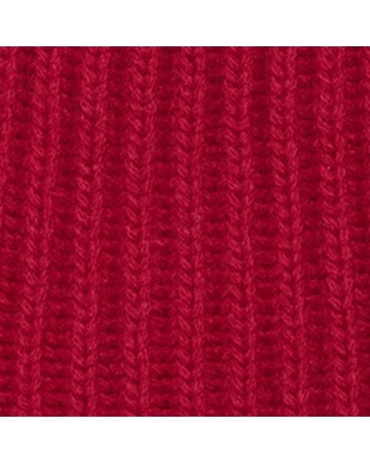 Johnstons Red Cashmere Lovat Beanie