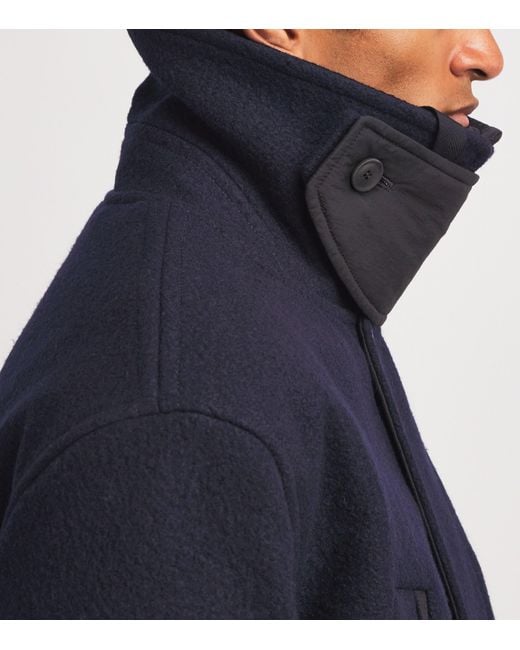 Craig Green Blue Wool Flight Jacket for men