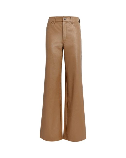 PAIGE Natural Sasha High-Rise Straight Jeans