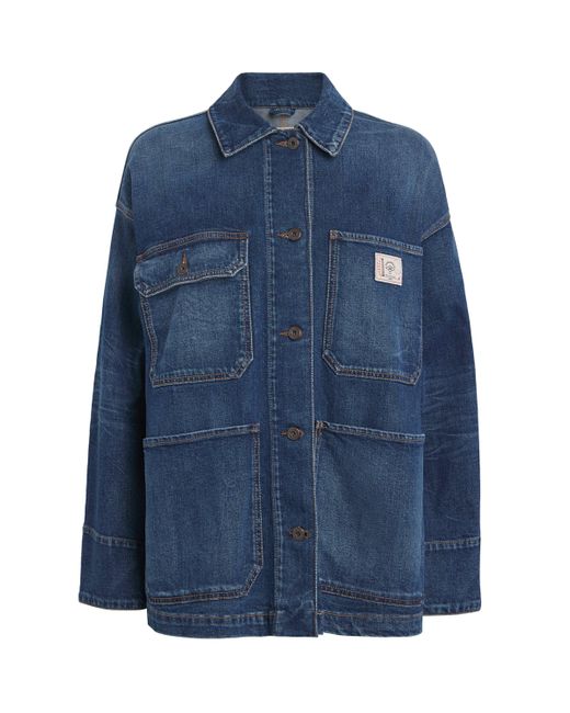Weekend by Maxmara Blue Workwear Denim Jacket