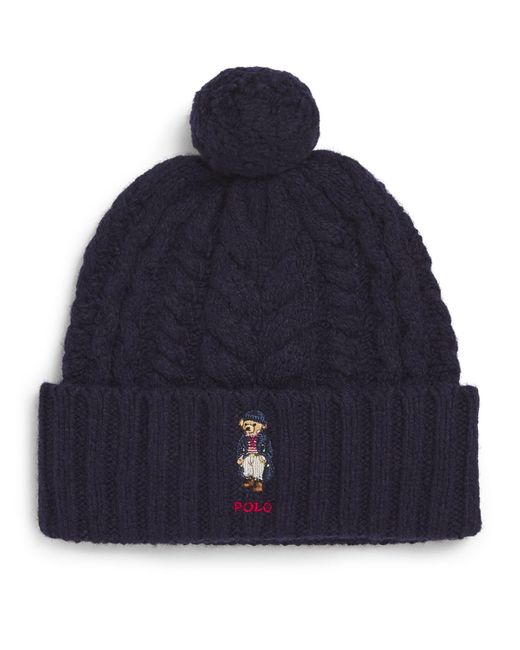 Polo ralph lauren bear beanie hot sale