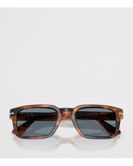 Persol Blue Rectangular Po3272S Sunglasses for men