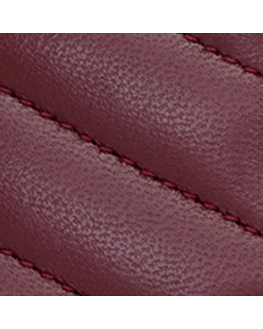 Saint Laurent Purple Lambskin Cassandre Card Holder