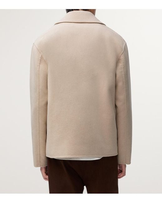 Loewe Natural Wool-Cashmere Shirt Jacket for men