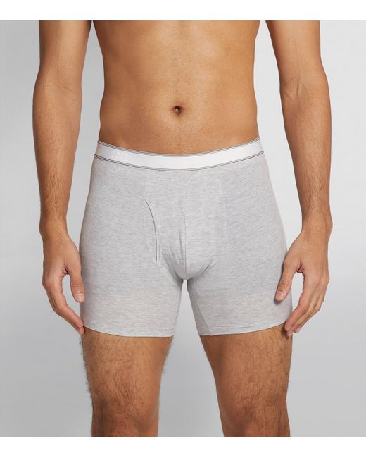 Derek Rose Gray Boxer Briefs for men