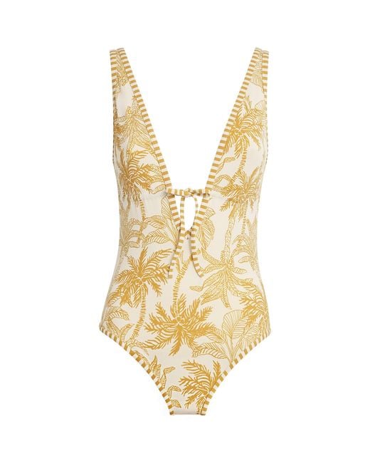 Eres Metallic Printed Destination Swimsuit