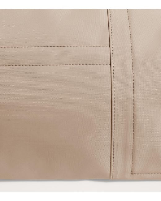 Harrods Natural Medium Nylon Tote Bag