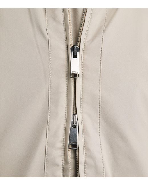 Eton of Sweden White Lightweight Gilet for men
