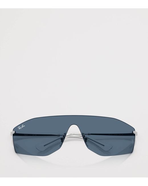 Ray-Ban Blue Bio-Based Irregular Alix Sunglasses