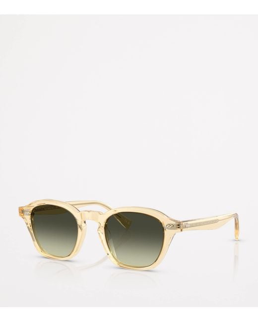 Oliver Peoples Green Square Eyles Sunglasses