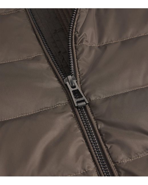 Belstaff Brown Merino Wool Circuiteer Hybrid Jacket for men