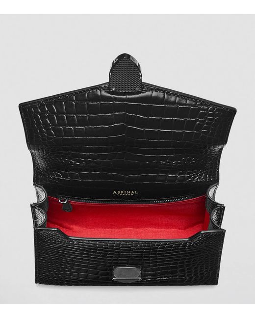 Aspinal Black Midi Mayfair 2 Top-Handle Bag