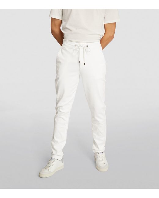 PAIGE White Drawstring Fraser Chinos for men