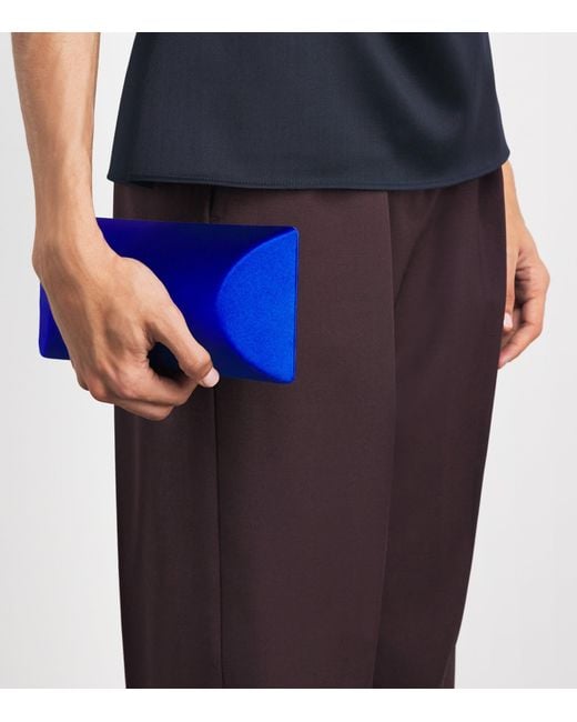 Roksanda Purple Satin Ragosta Tailored Trousers
